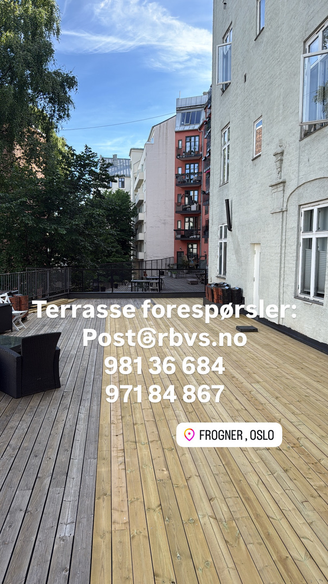 Terrasse, Frogner