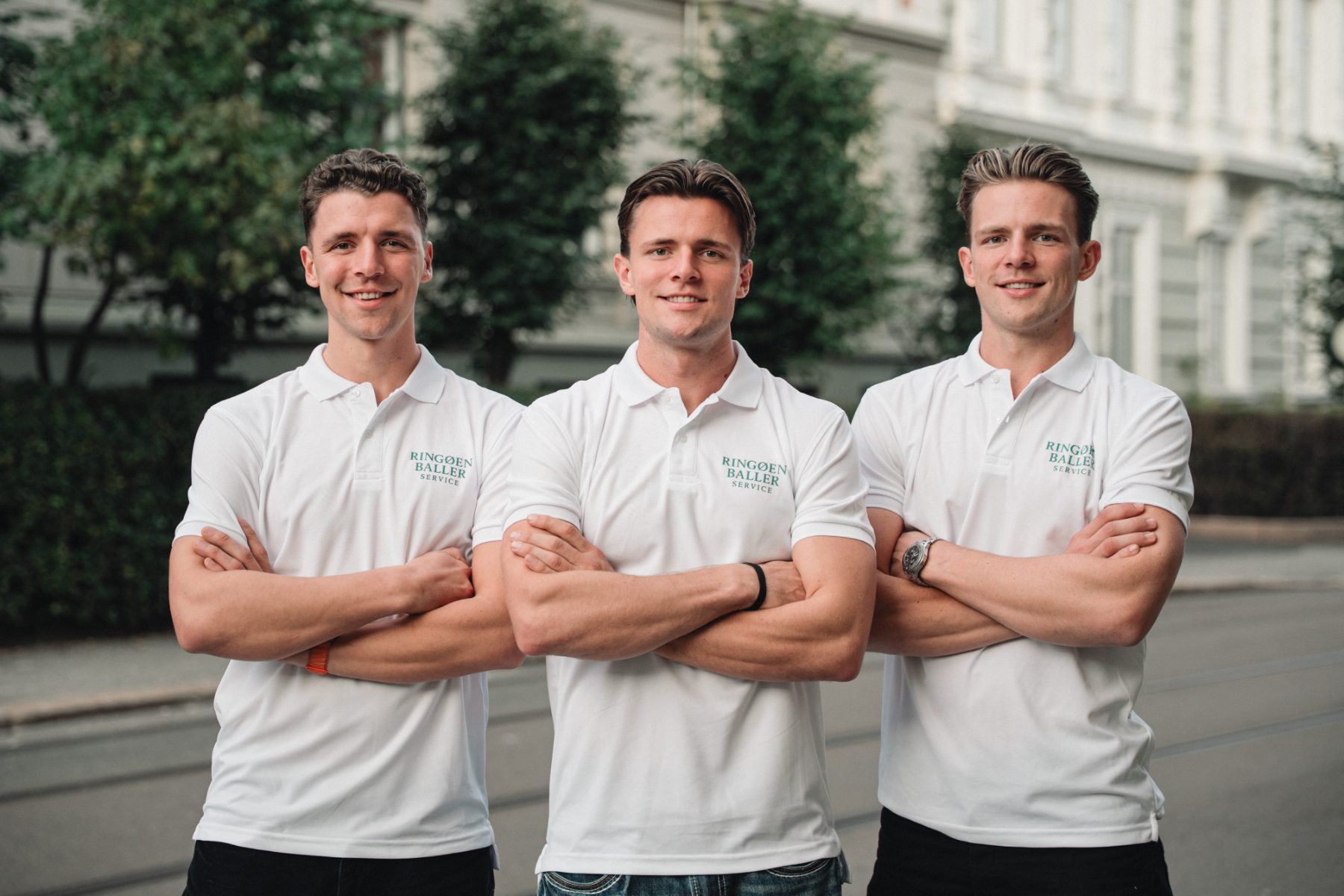Lars, Paul og Josva — Ringøen Baller Service